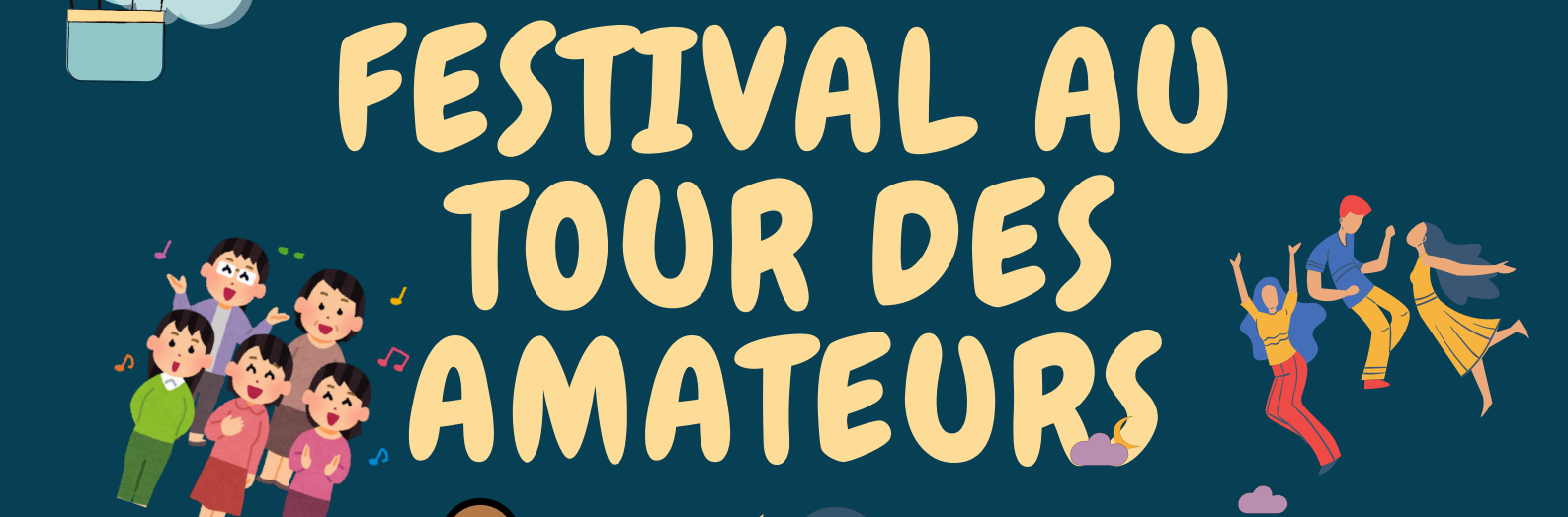 Cloé présente au Festival au Tour des Amateurs